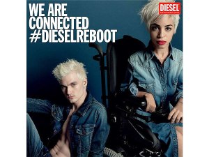 Jillian Mercado in the Diesel Campaign