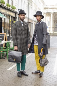 Martell Campbell and Donya Campbell  (Street Style by Dvora)
