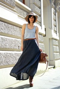 City Style Maxi Skirt