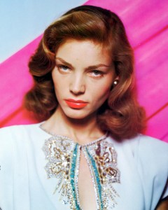 Lauren Bacall shimmer