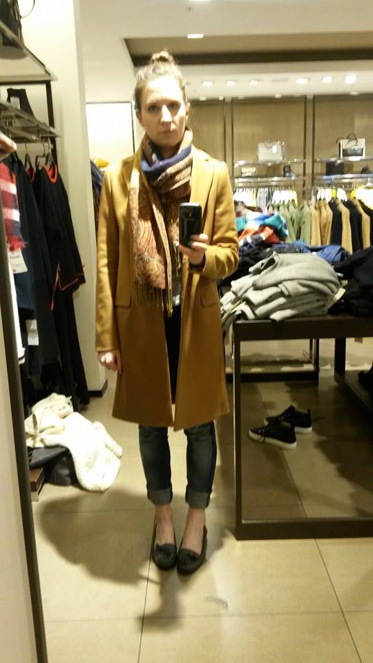 Town Mouse Camel Coat