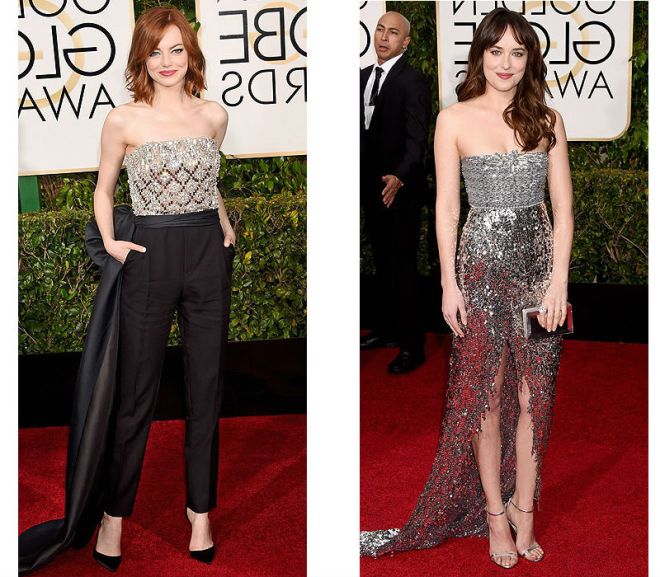 Emma Stone Dakota Johnson