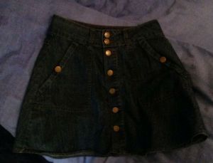 denim skirt