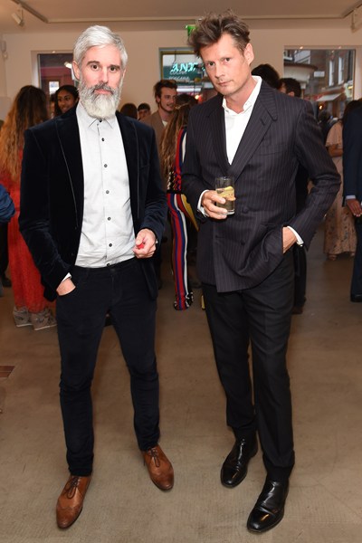 Rufus Strangelove and Percy Parker at the launch