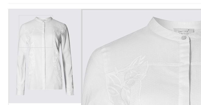 M&S white shirt
