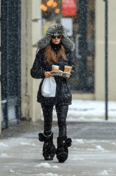 olivia palermo snow style